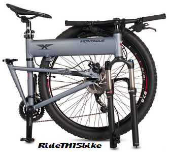 Paratrooper Highline bicycle folded