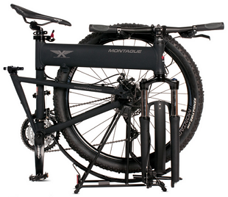 Paratrooper Pro bicycle folded