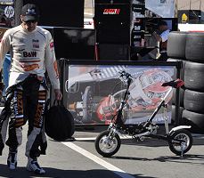 Pit crews use the VeloMini at the races