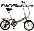 Kent Compact 16 6 speed folding bike