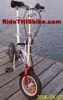 A Mobiky on the dock.