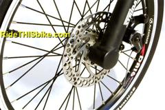 18" wheels for greater speed