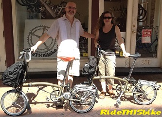 Rent a Brompton from RideTHISbike