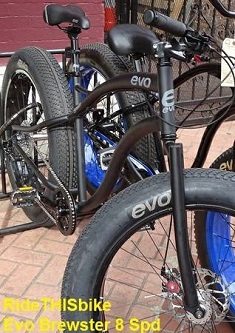 EVO Brewster 8 speed fat bike