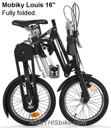 Mobiky Louis fully folded for storage or transport