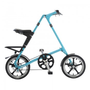 Strida LT bicycle unfolded